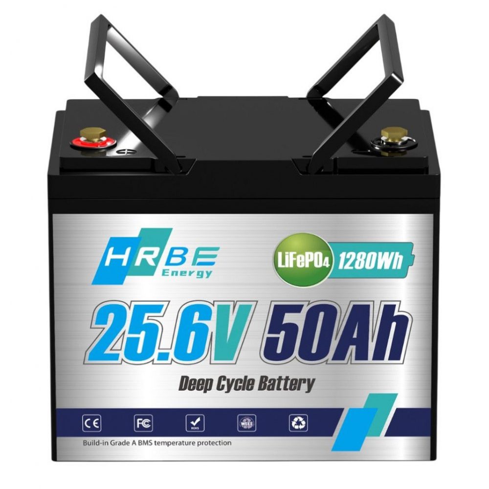 a-7005521306_lifepo4-24v-50ah-1000x1000 LiFePO4 24V 50Ah акумулятор HRBEnergy до 10 000 циклів, для резервного живлення та сонячних систем - Зображення 1