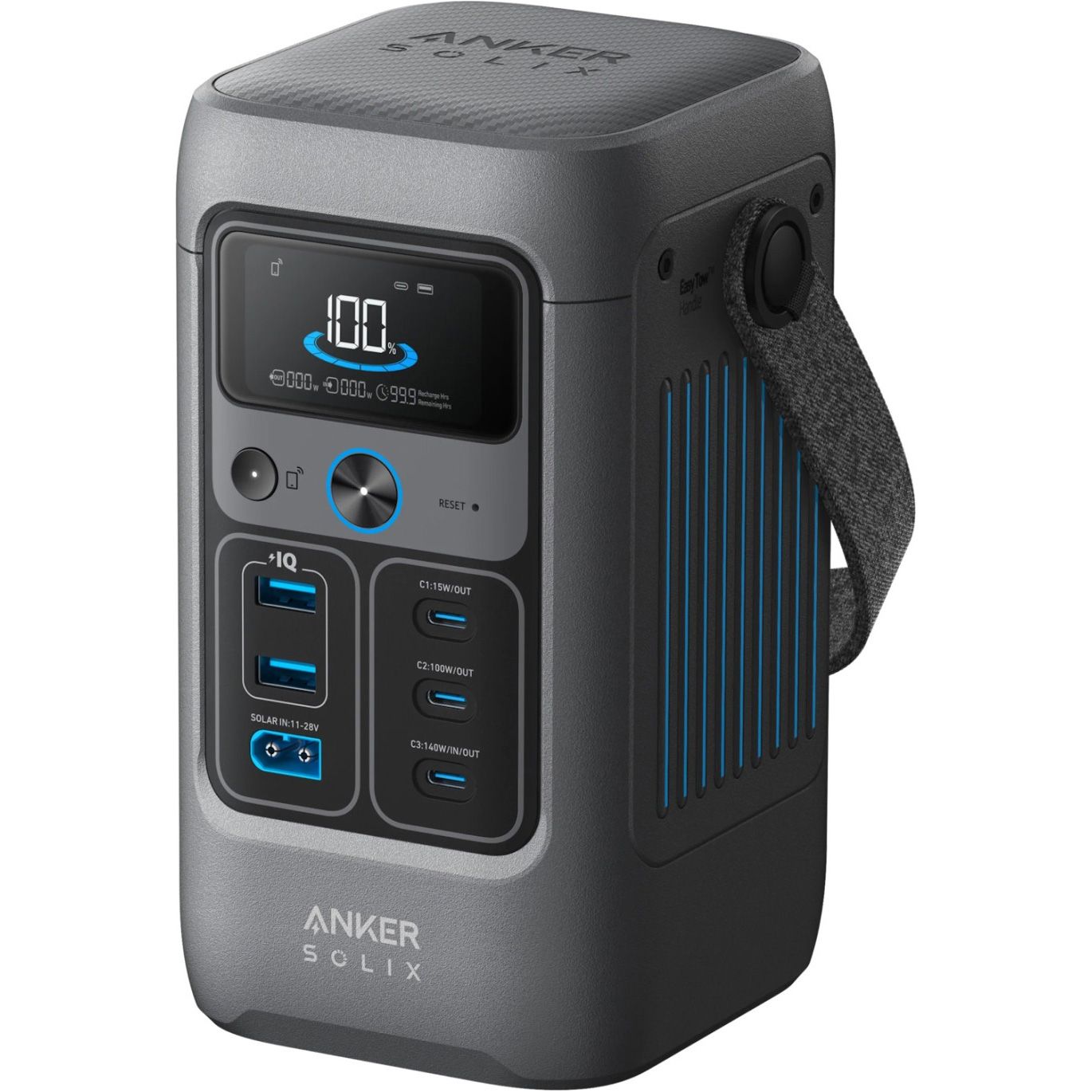 knqoup620dkag3azw1s1z8acyth9d5pl Зарядна станція Anker Solix C200 DC 256Wh 200W - Зображення 1