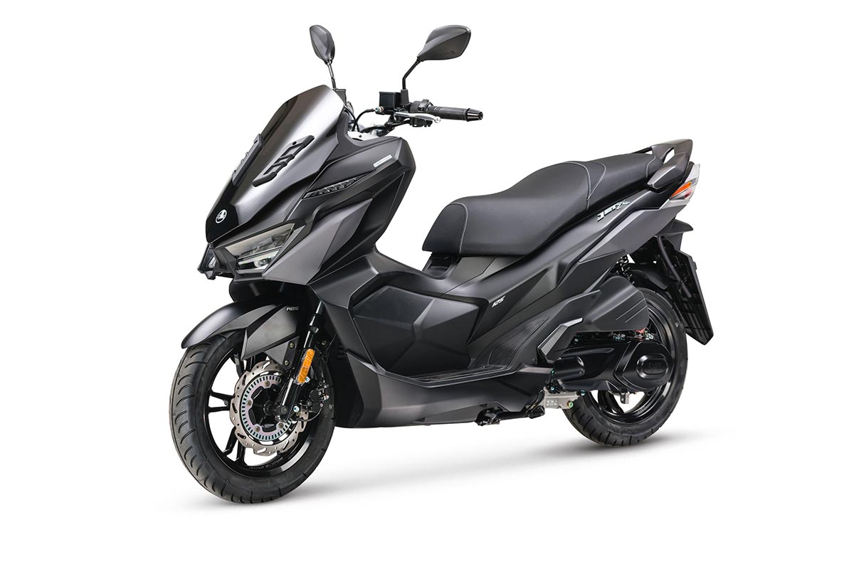 JetX_125_BK-007U_v2_M1_SYM Скутер SYM Jet X 125 ABS TCS 2026 – 13 к.с., Keyless, TFT LCD, Рідинне охолодження - Зображення 1